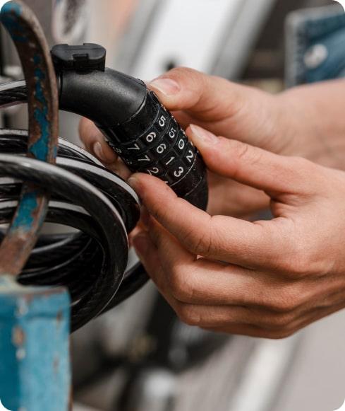 emergency bike lockout