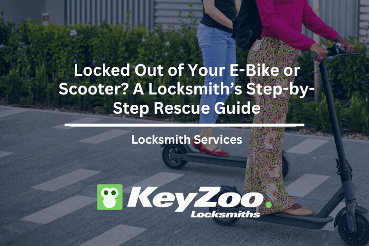 Image for Locked Out of Your E-Bike or Scooter? A Locksmith’s Step-by-Step Rescue Guide