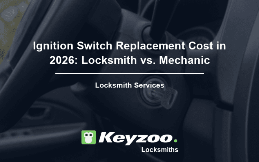 Image for Ignition Switch Replacement Cost in 2026: Locksmith vs. Mechanic